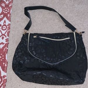 Cute black shoulder bag
